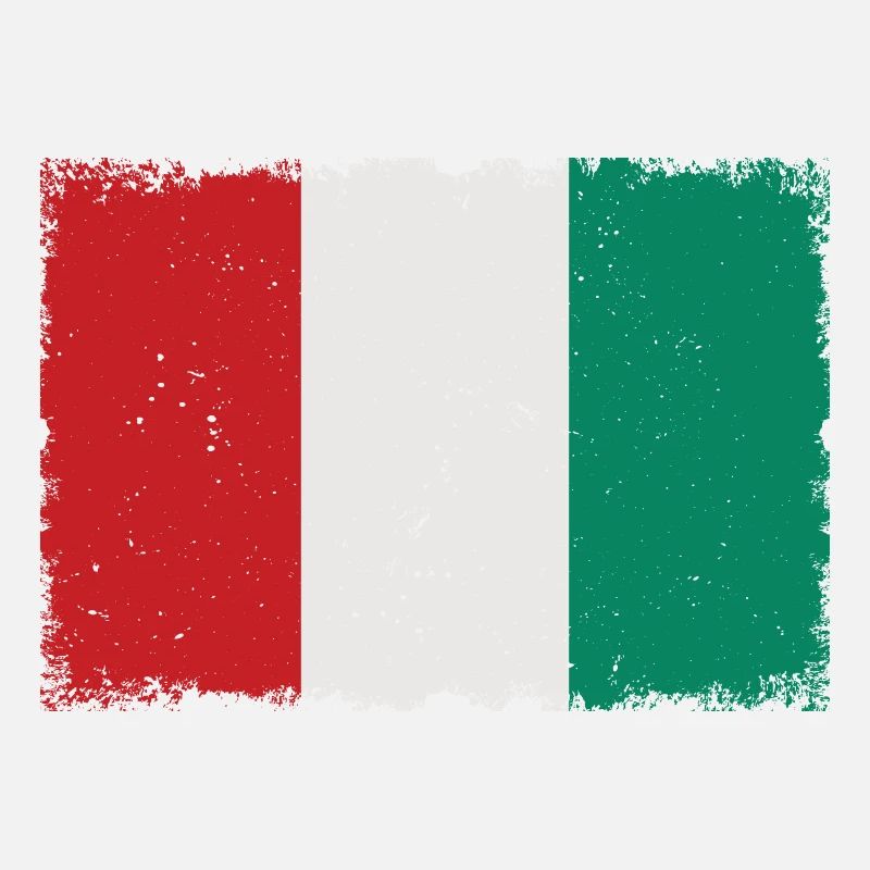 Grunge Italy Flag