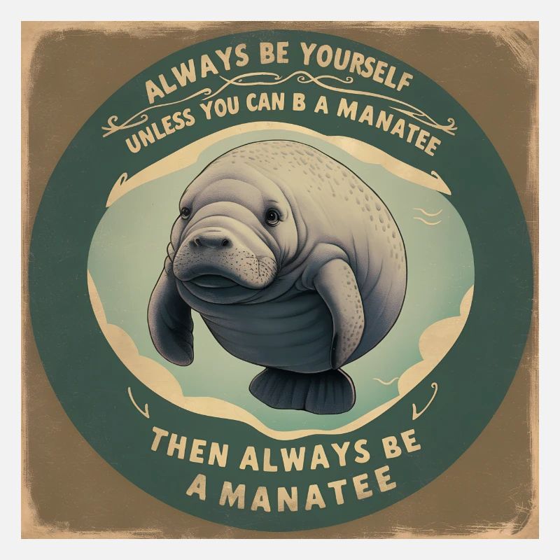Be yourself or be a Manatee Wisdom