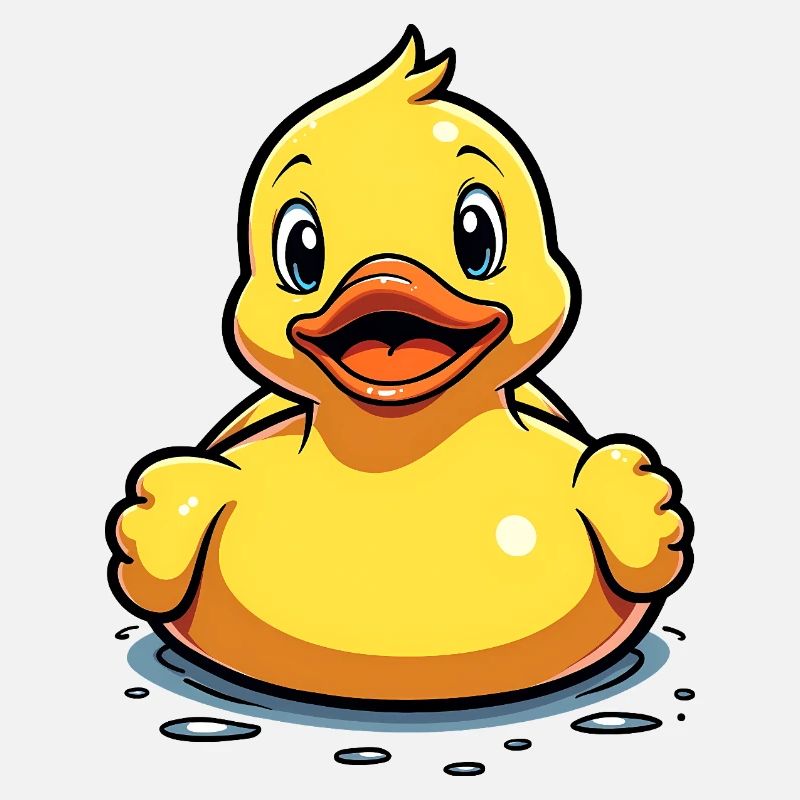 Duck rubber duck rubber duck yellow swim