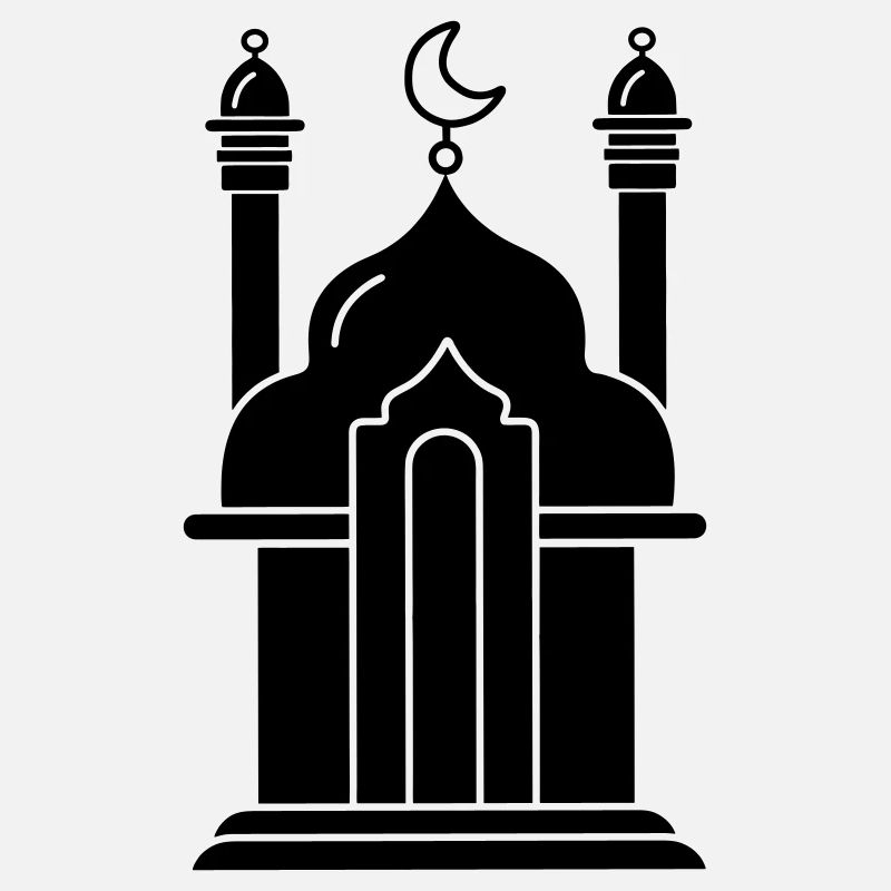 Maison de prière religieuse de la mosquée 000