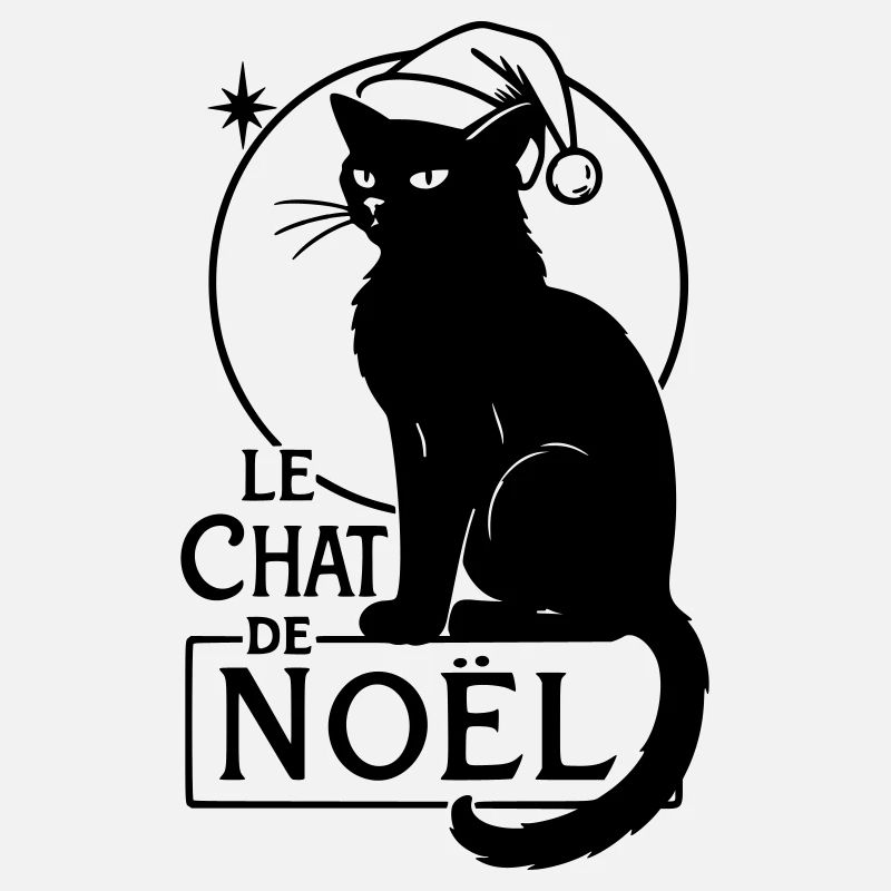 Le Chat de Noël – Vintage Christmas Cat