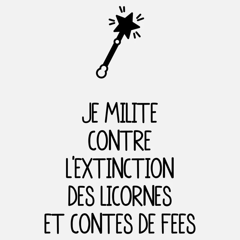 je milite licorne fée