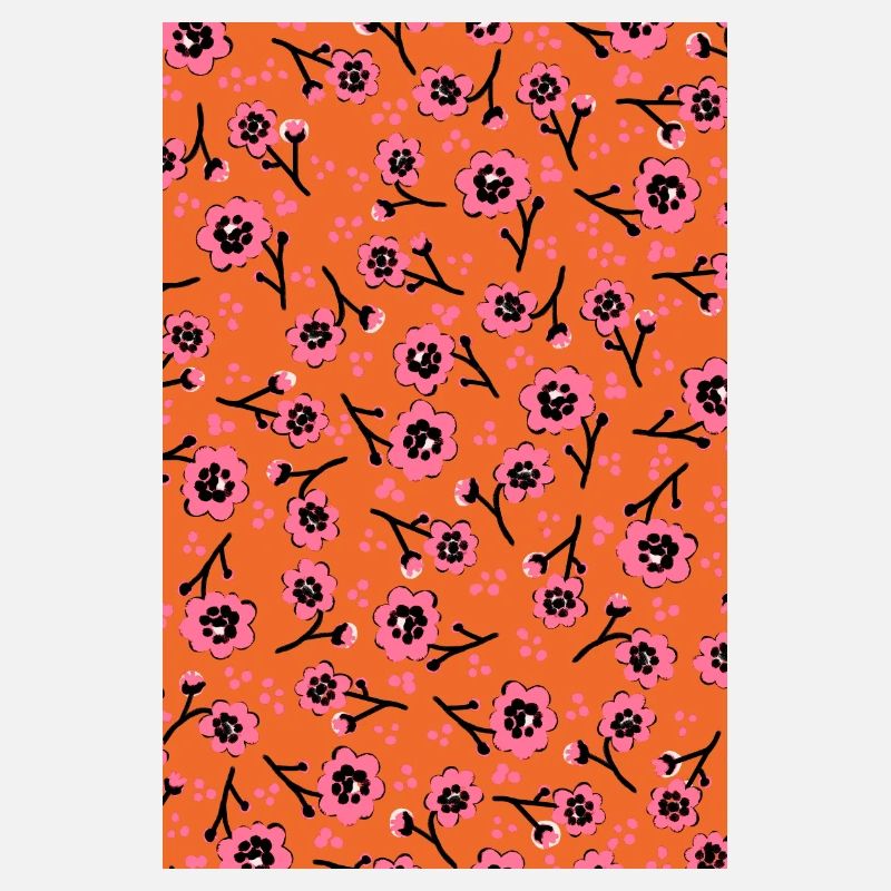 Cute Pink FlowersPattern