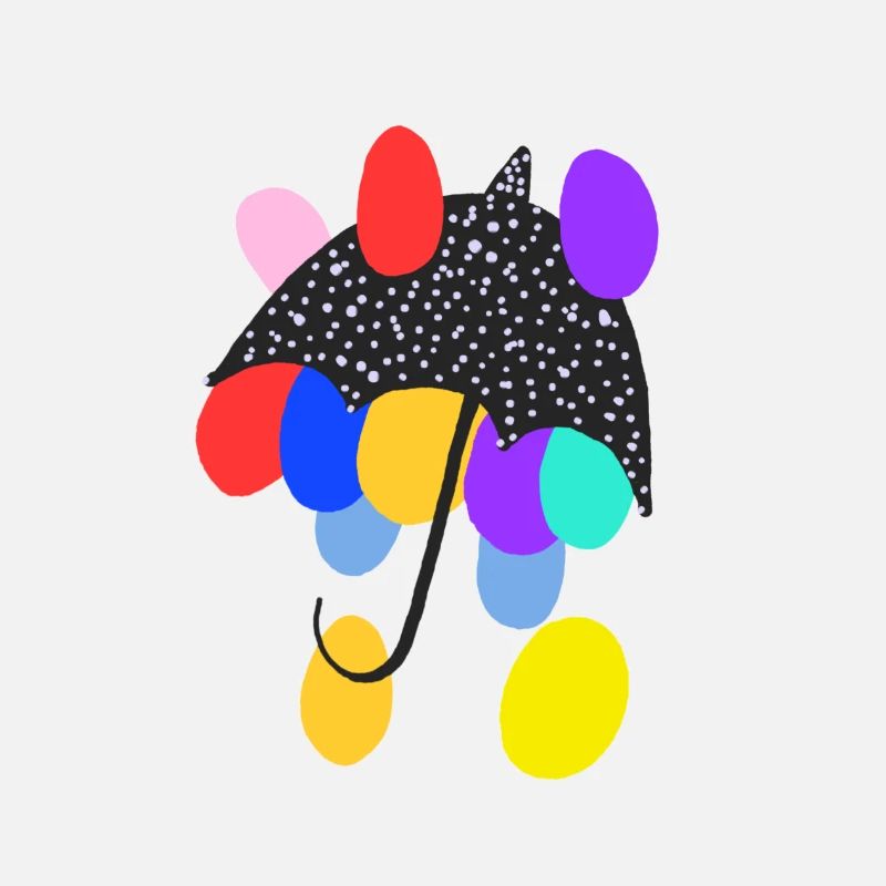 Fantasy-Regenschirm.