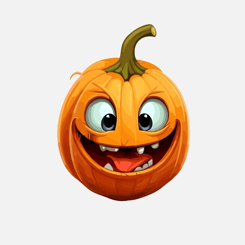 Citrouille joyeuse style Halloween