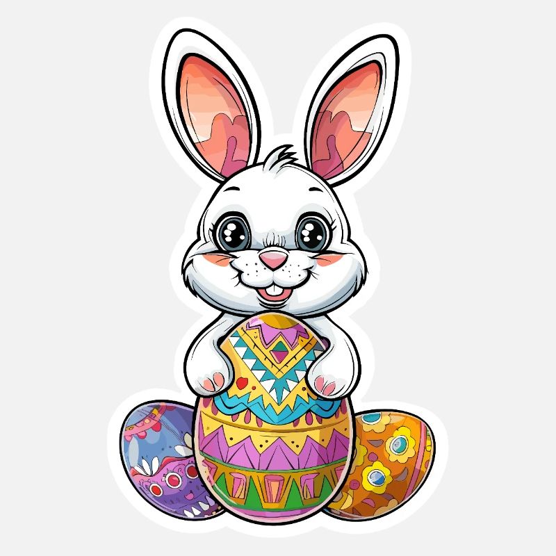 Lapin de Pâques Lapin mignon Pâques