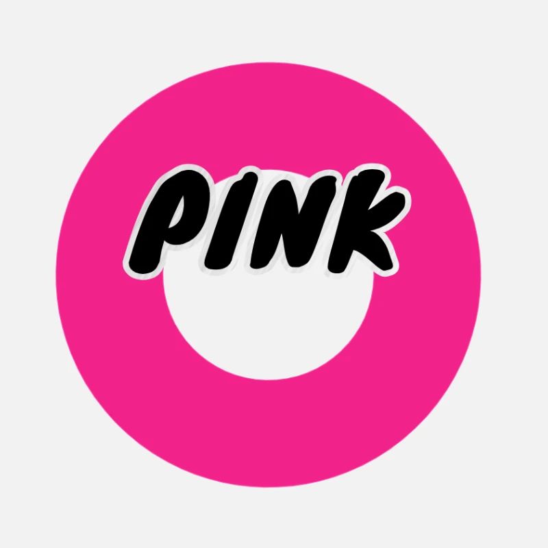 PINK Circle Lettering