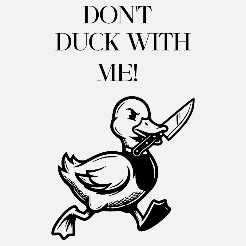 Don't Duck With Me! – Funny Angry Duck
