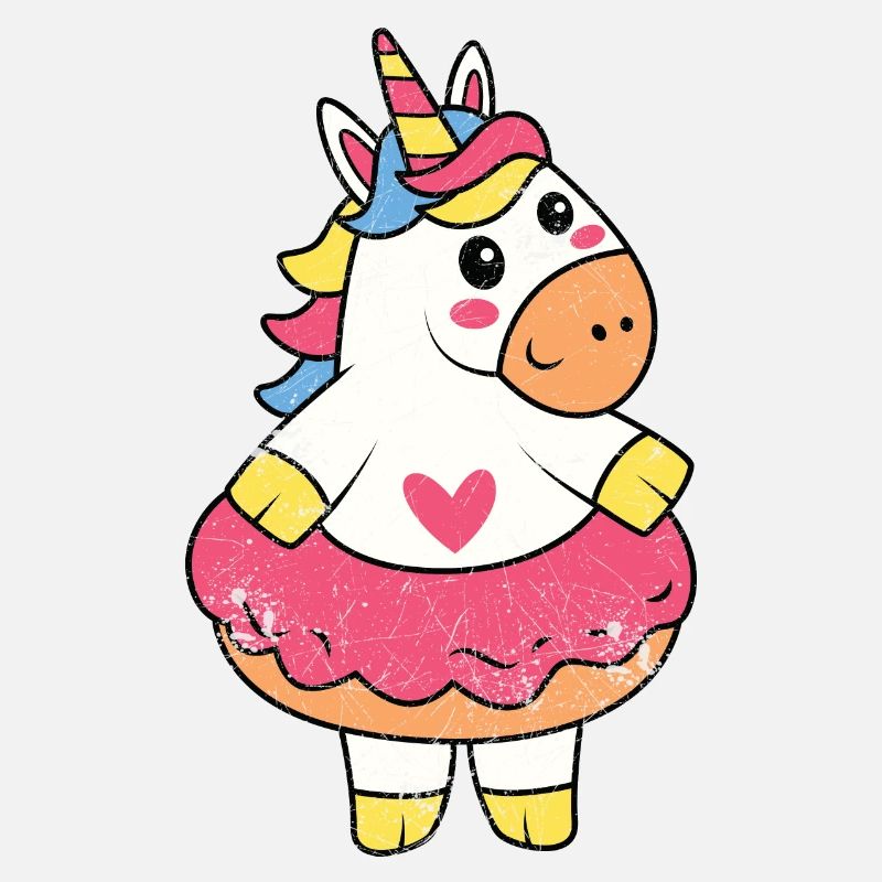 EINHORN EINHÖRNER REGENBOGEN TANZEN DISCO MOTIVE