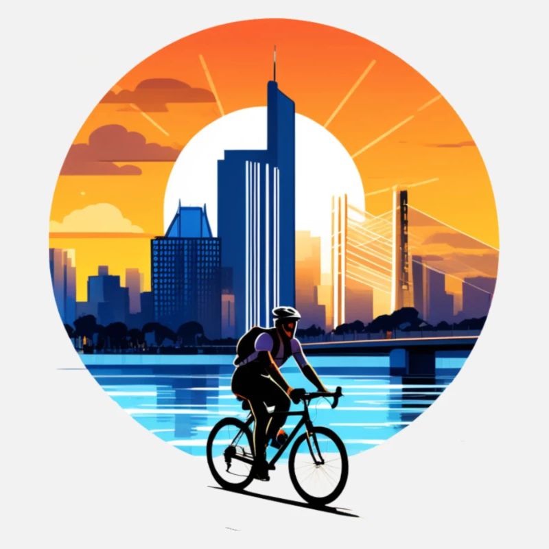 Bicycle Sunset