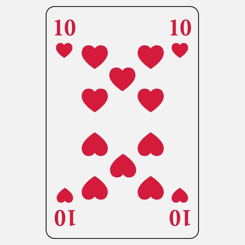 Coeur 10 - dix coeurs