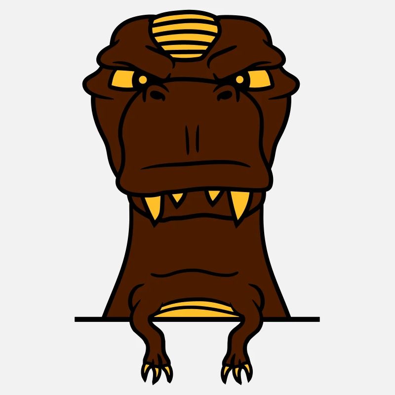 wall text box writing carnivore evil monster tyran
