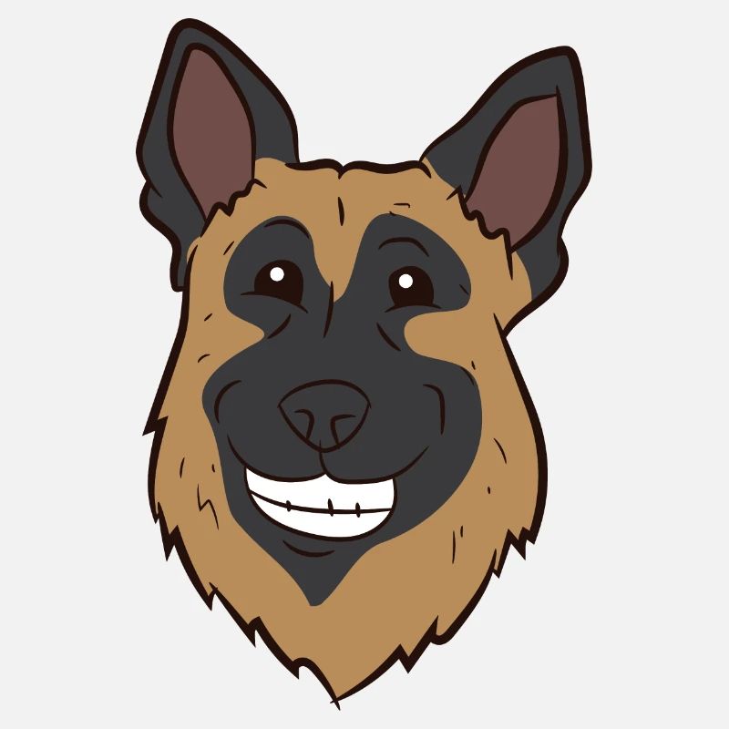 German Shepherd - Head