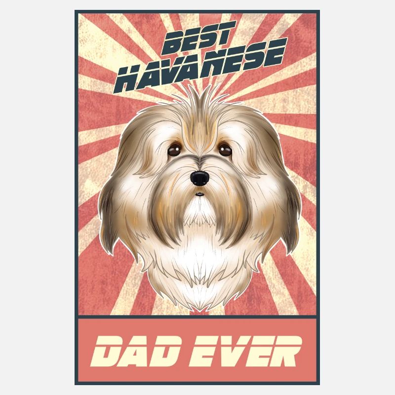 Best Havanese Dad Ever I Havanese Lover