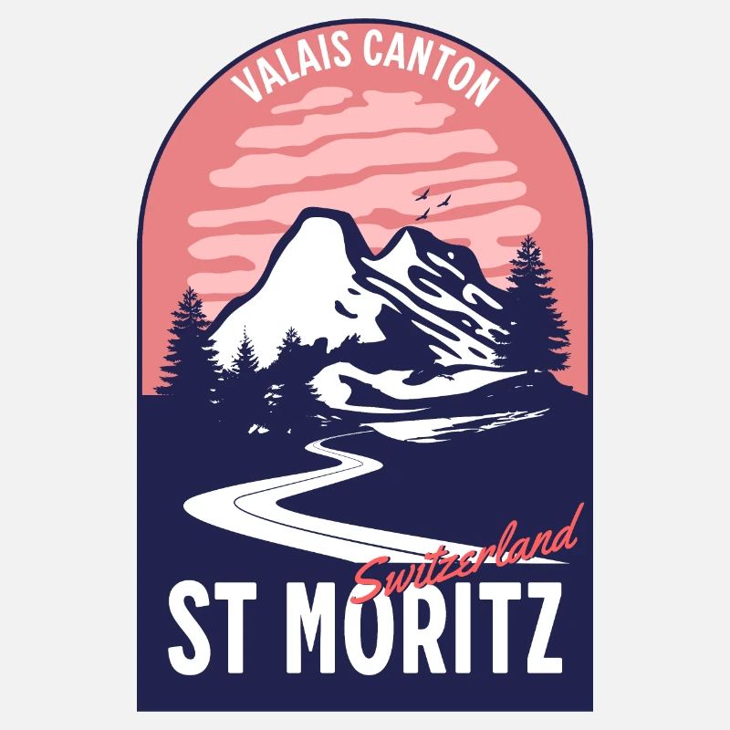 St. Moritz Schweiz Wallis