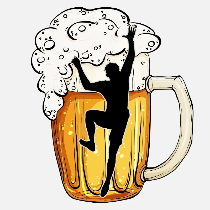 boulderer bouldering and beer climbing hall boulder