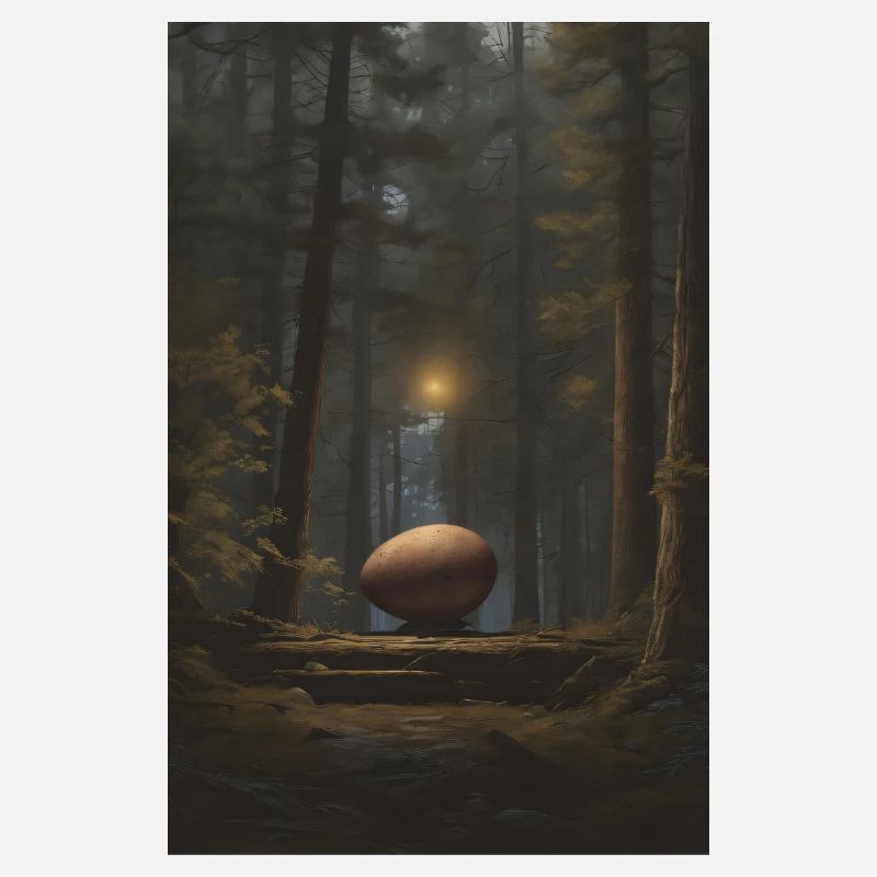 The egg in forest Three