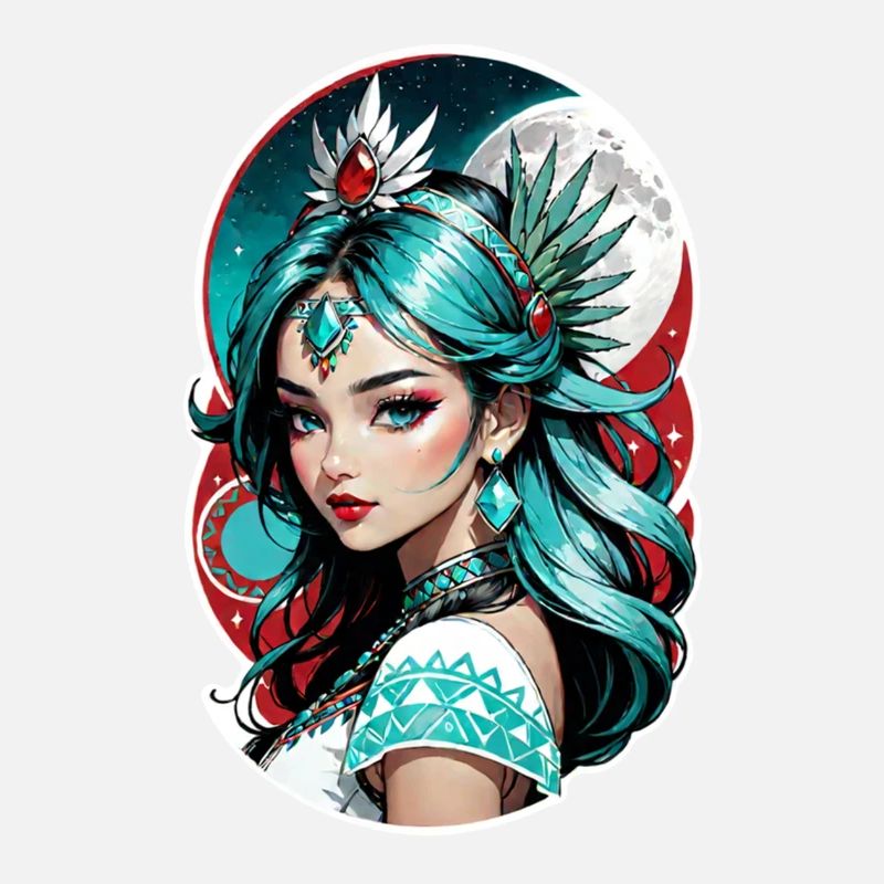 princesse indienne - aztek
