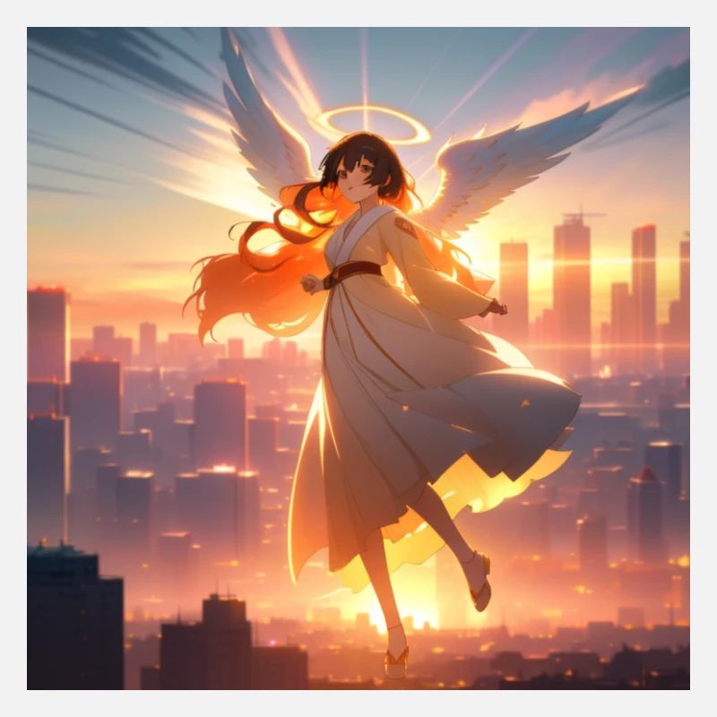 Ange dans le ciel