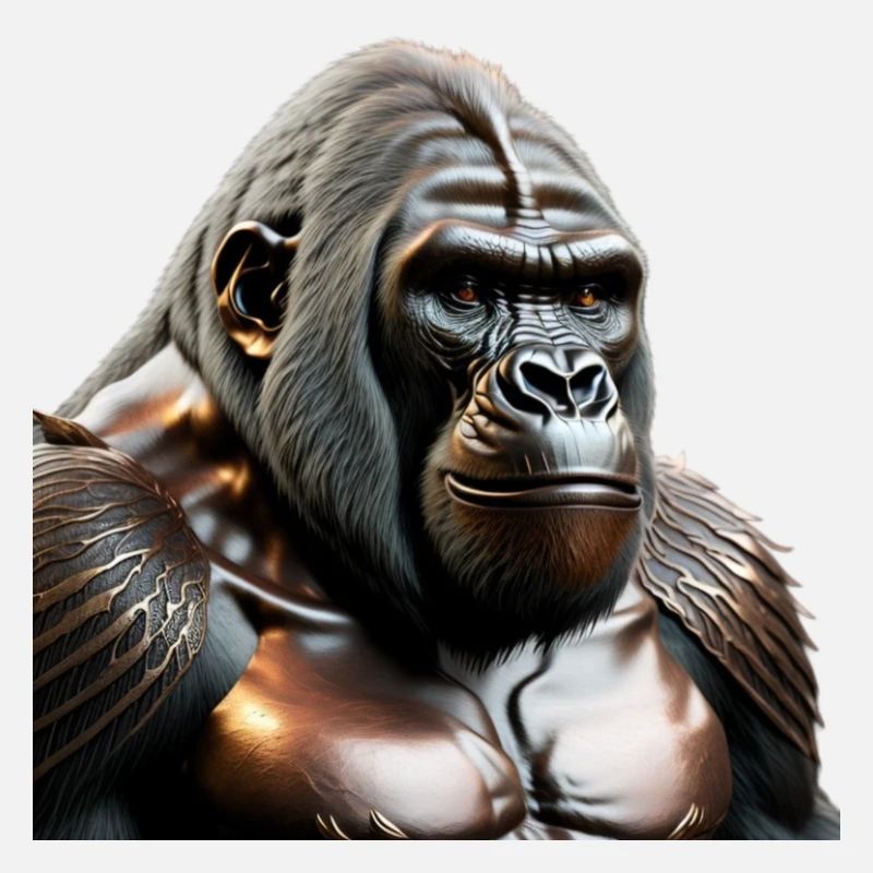 Le gorille de bronze