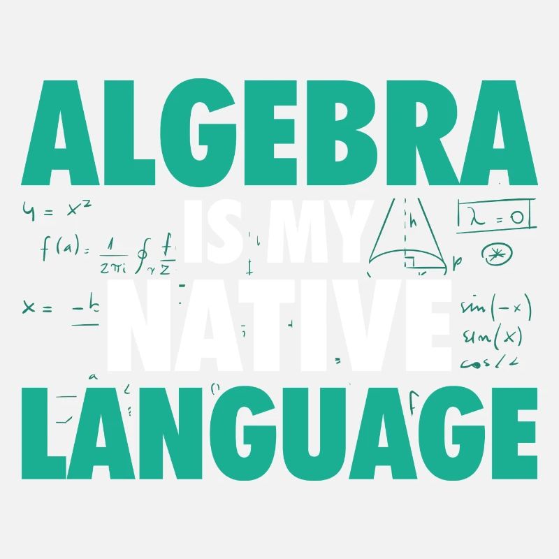 Algèbre Mathématiques | Maths Mathématicien cadeau