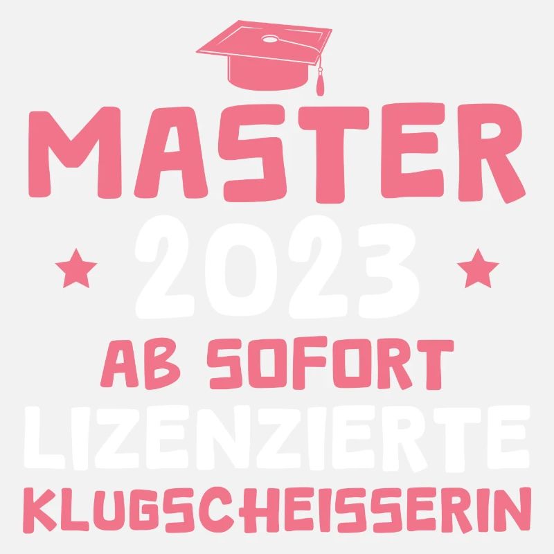 Masterprüfung bestanden 2023 Studentin Master