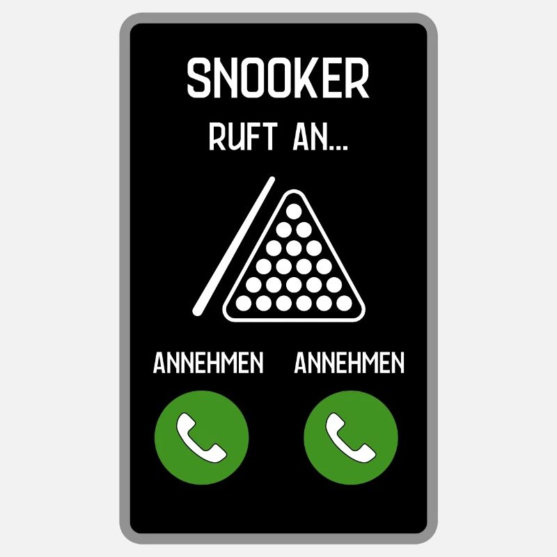 Snooker ruft an