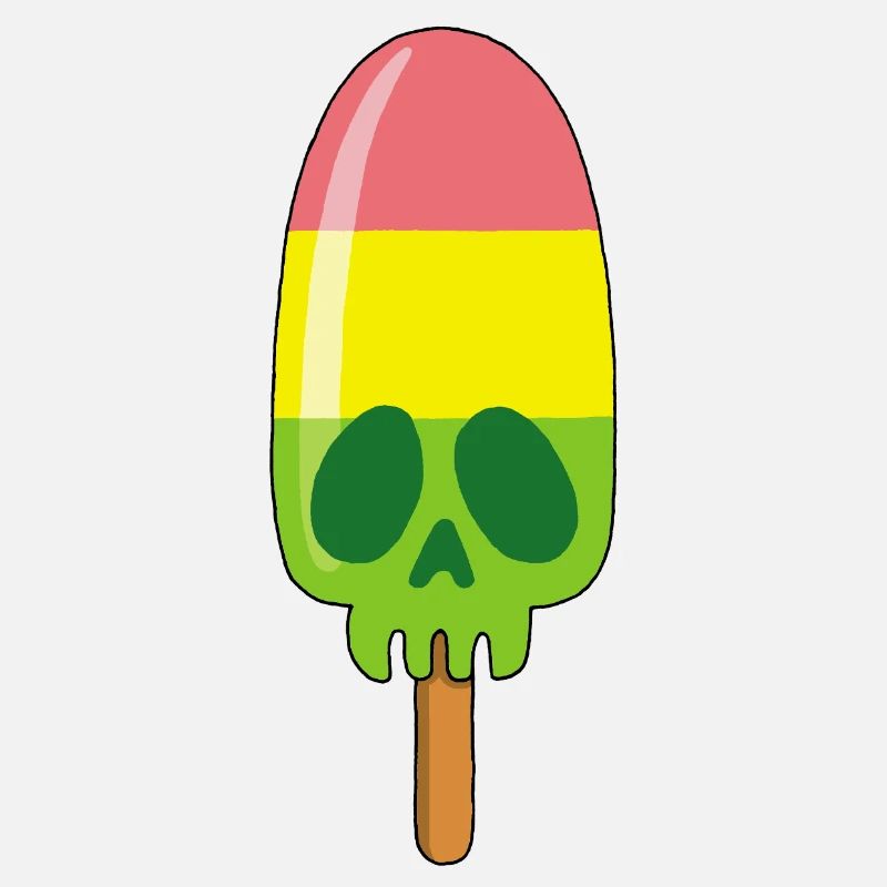 Eiscreme-Totenkopf