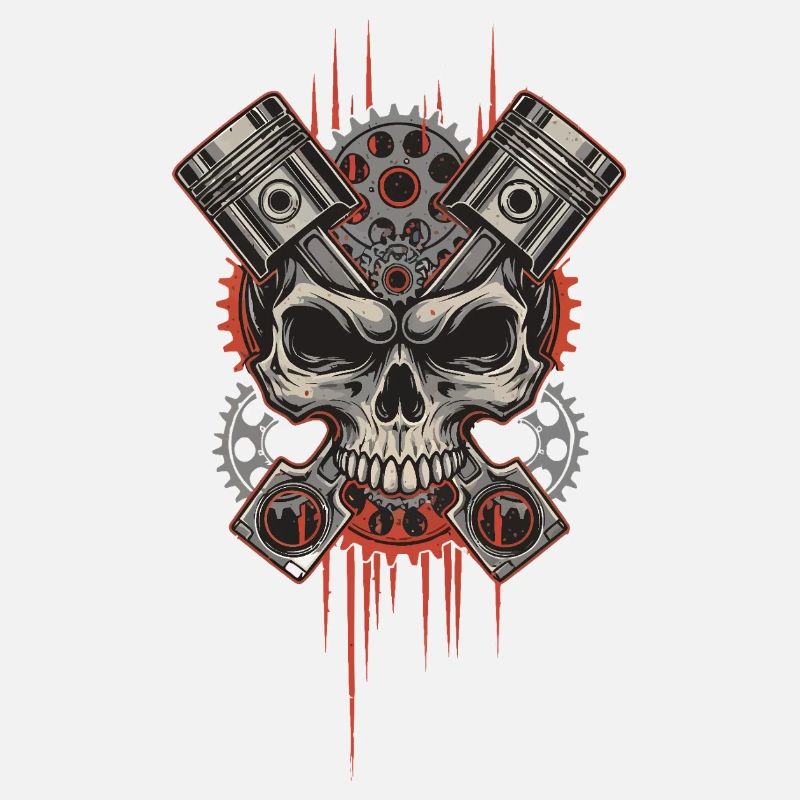 Schädelmotor Steampunk Tuning