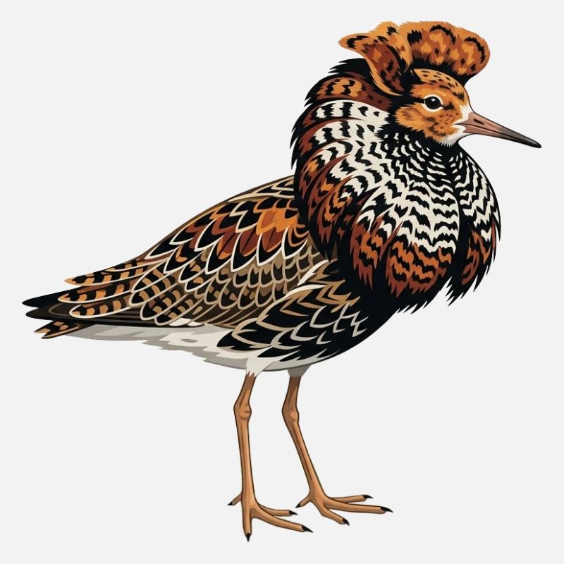 Kampflaeufer Calidris pugnax