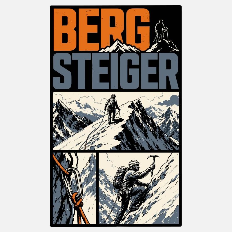 Bergsteiger Alpen Abenteuer