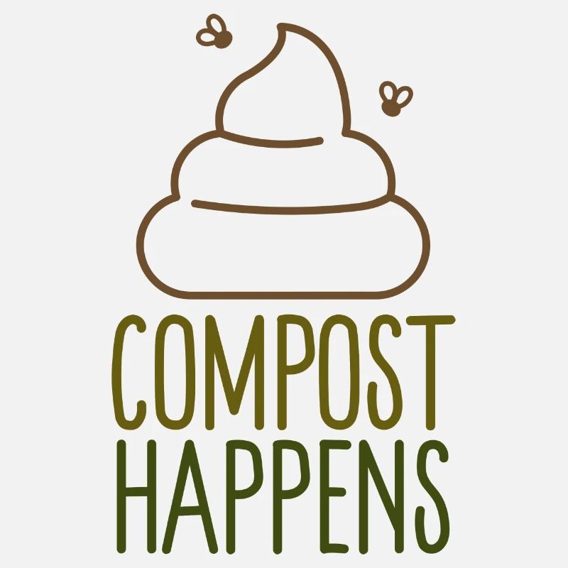 Le compost arrive. Drôle de sagesse de jardinier