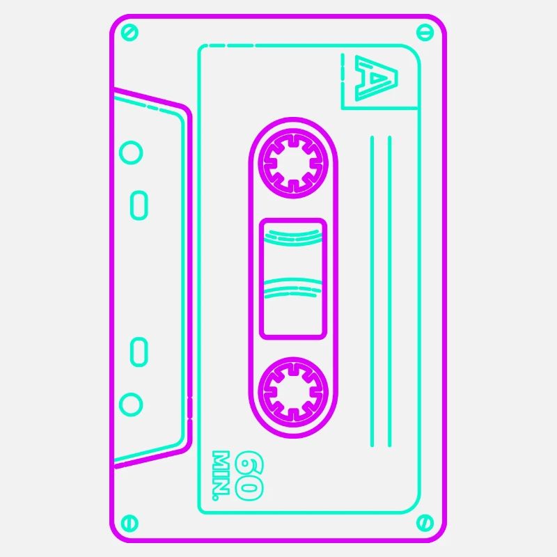 80s 90s Cassette Mixtape Retro Funny