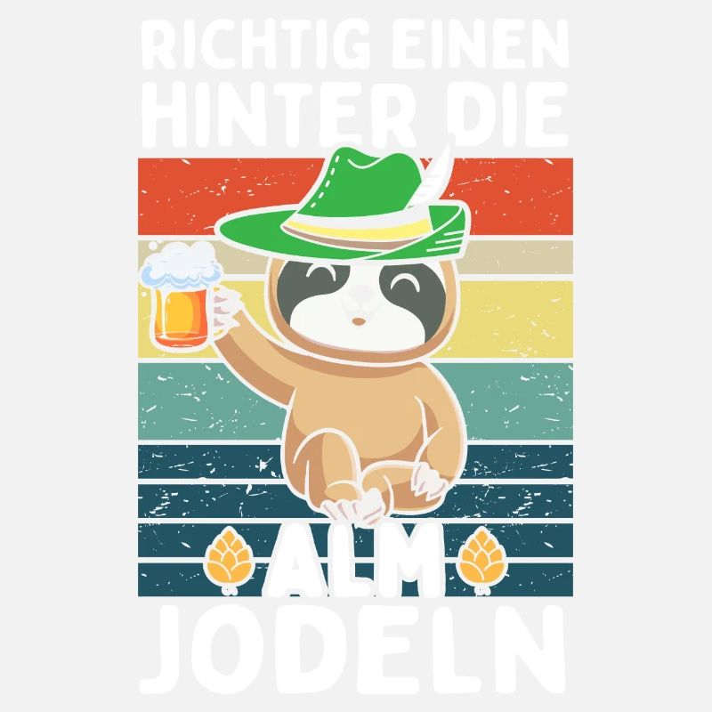 Sloth yodelling behind the alpine pasture