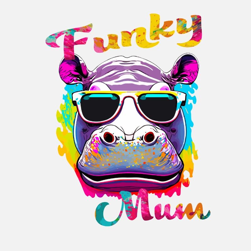 Funky Mama. Geburtstag, Muttertag.
