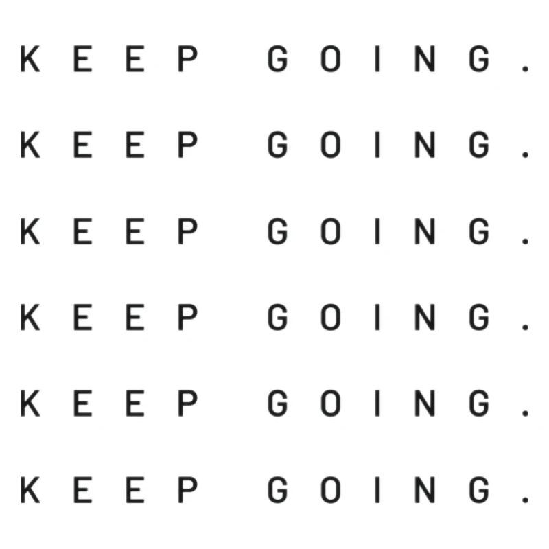 Keep Going (Sky blue)