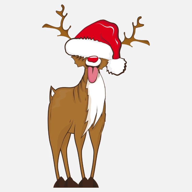 A naughty reindeer