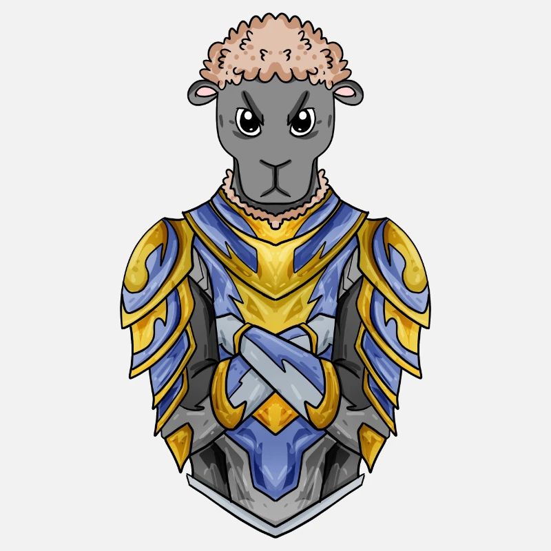 Knight Sheep Crusader