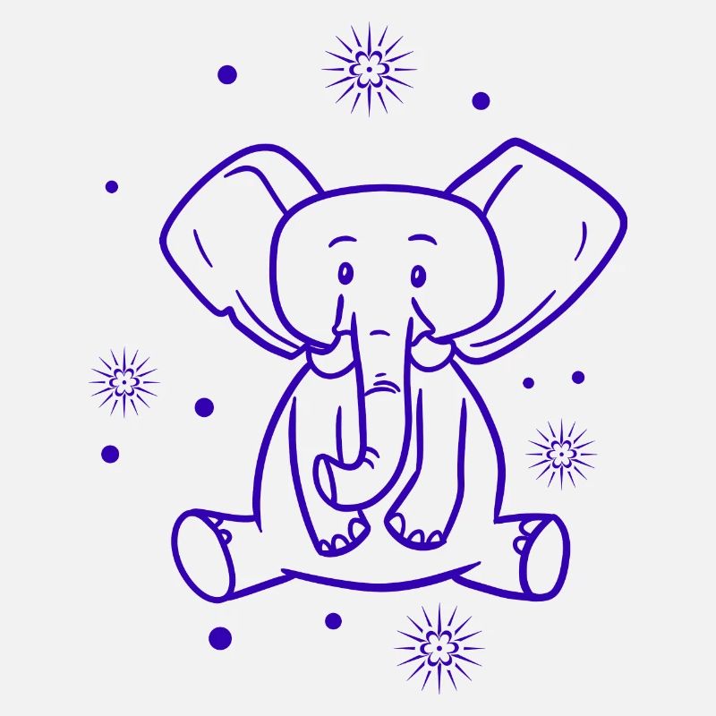 mignon bébé éléphant