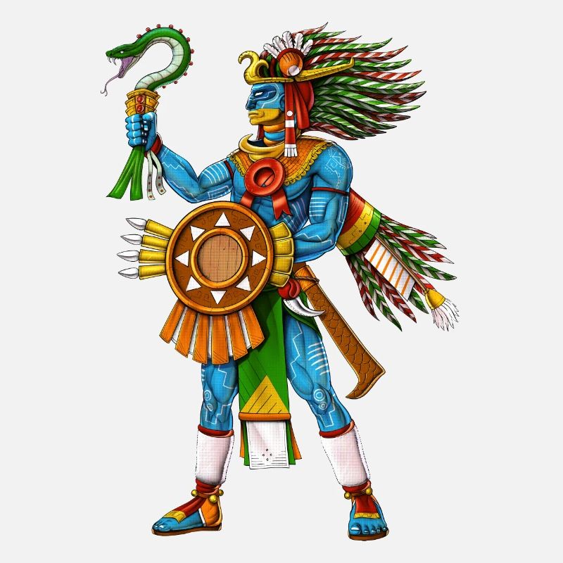 Aztec God Huitzilopochtli
