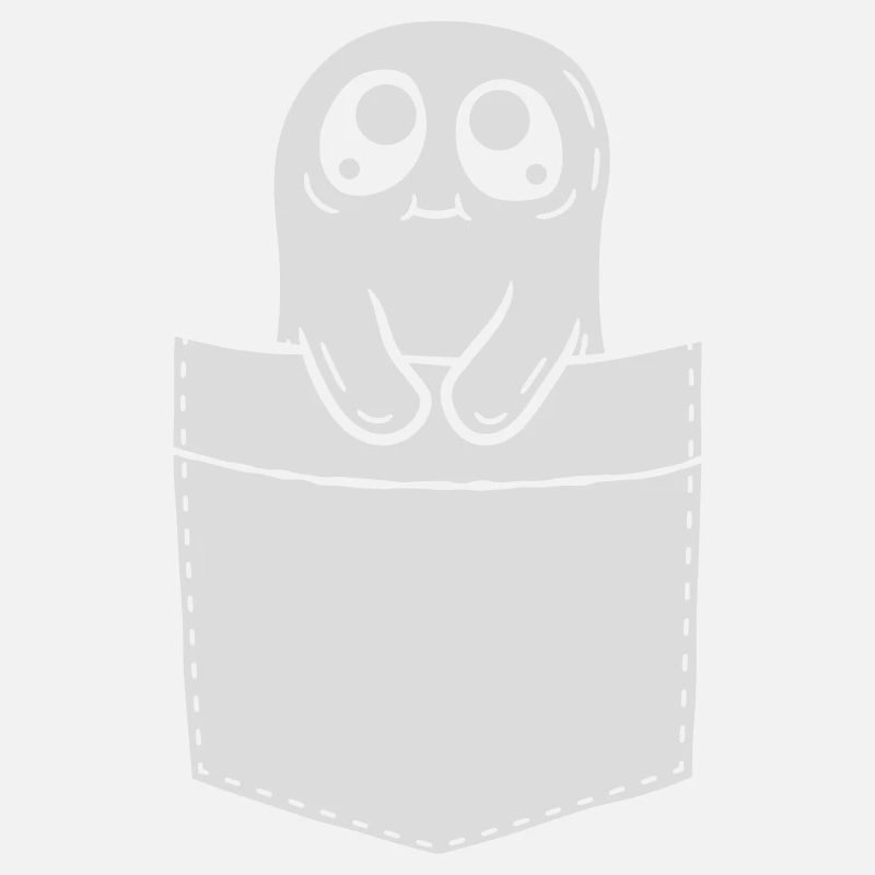 Comic Ghost Take Chest Pocket