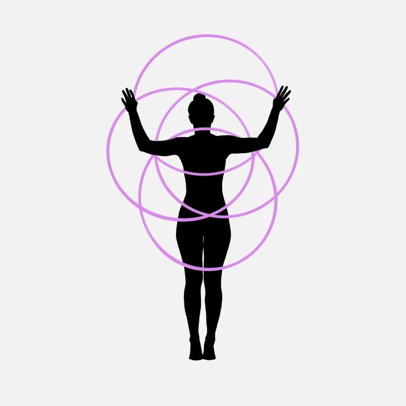 Hulahoop Silhouette