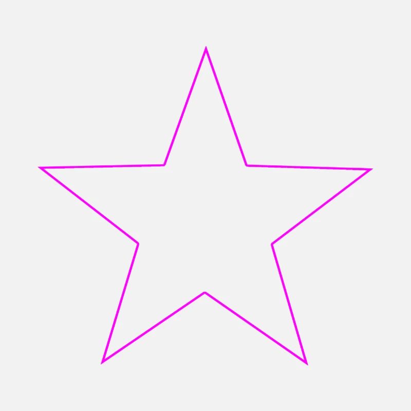 pinker Stern, pink star