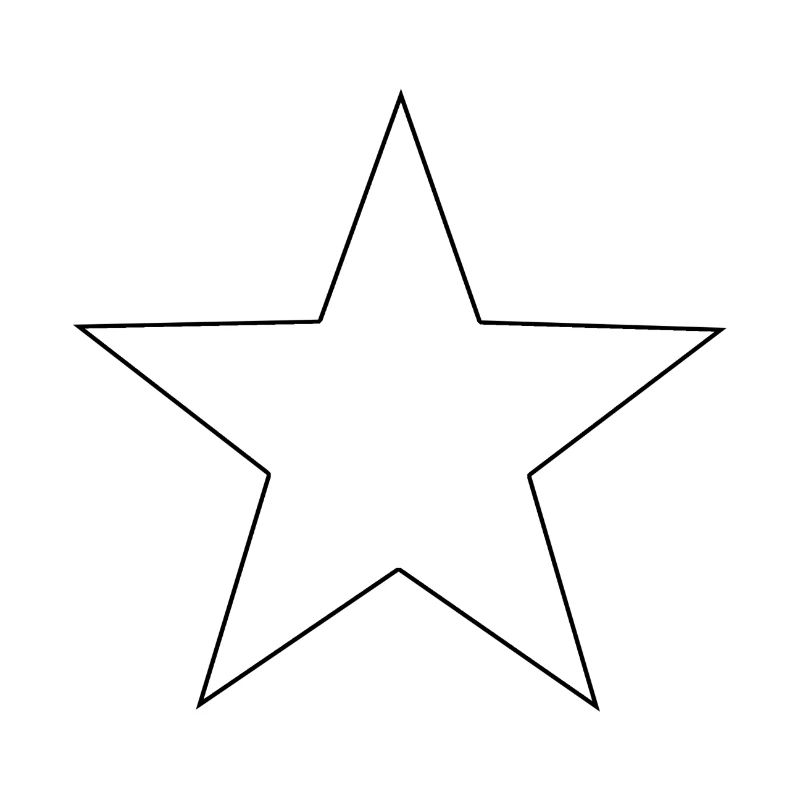 black star, schwarzer Stern