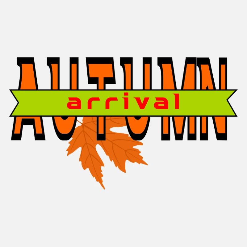 Automne Feuille Arrivée Design Graphique