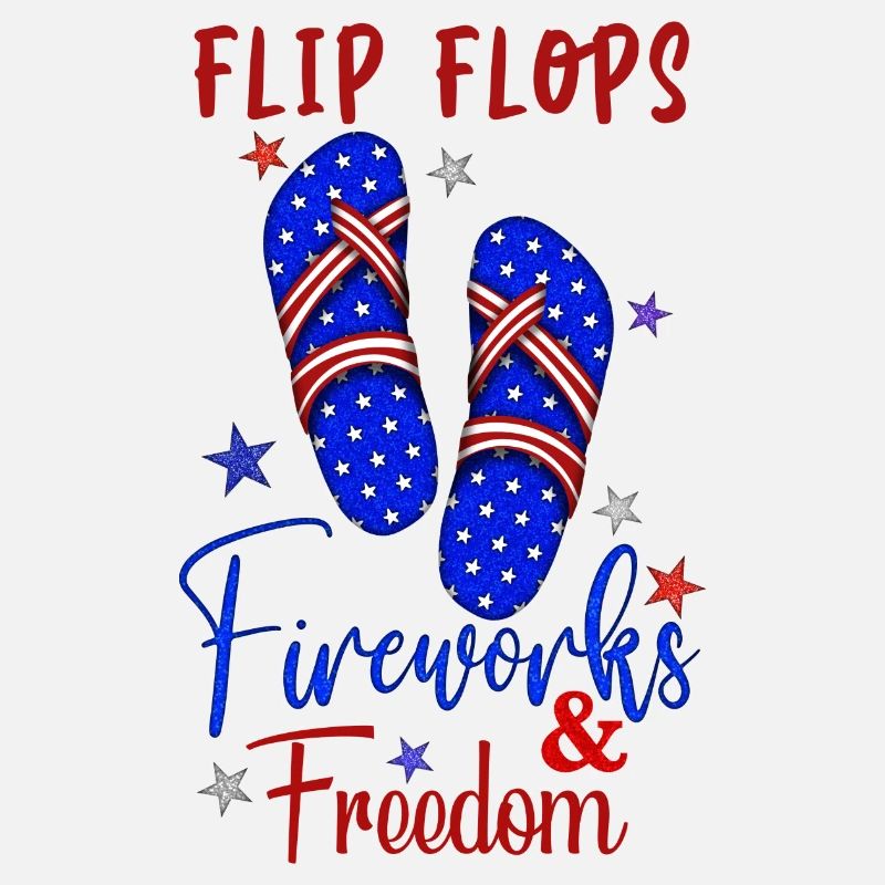 Flip Flops Fireworks Freedom