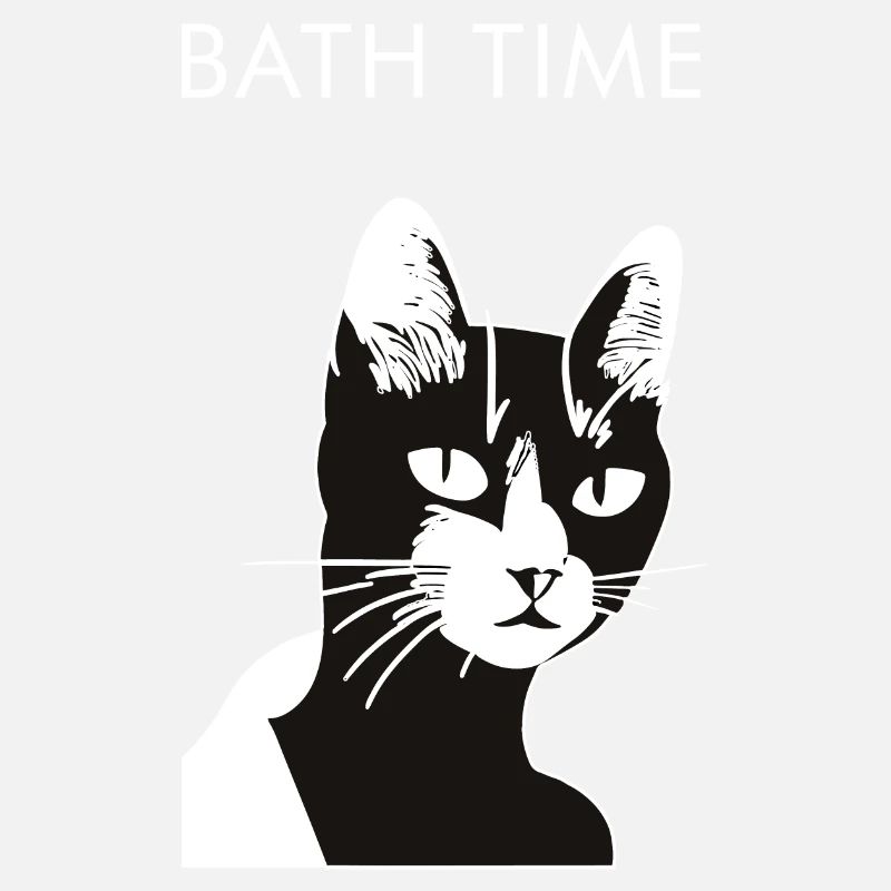 Bath Time Cute Animals Cartoon