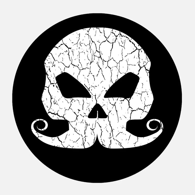 Skull Totenkopf Bones Vintage