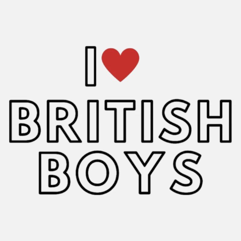 I Love British I Red He British