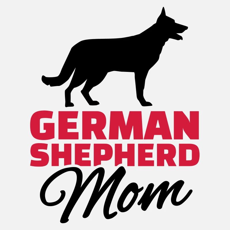 German shepherd Mom
